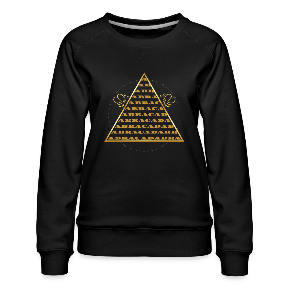 Frauen Premium Pullover - Schwarz