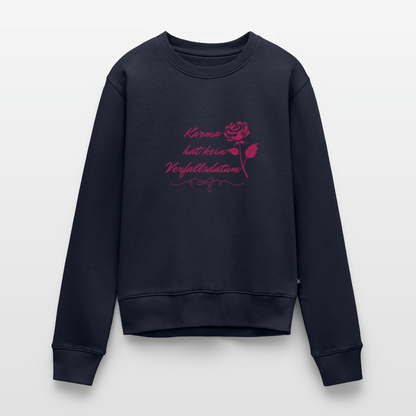 Frauen Premium Pullover - Navy