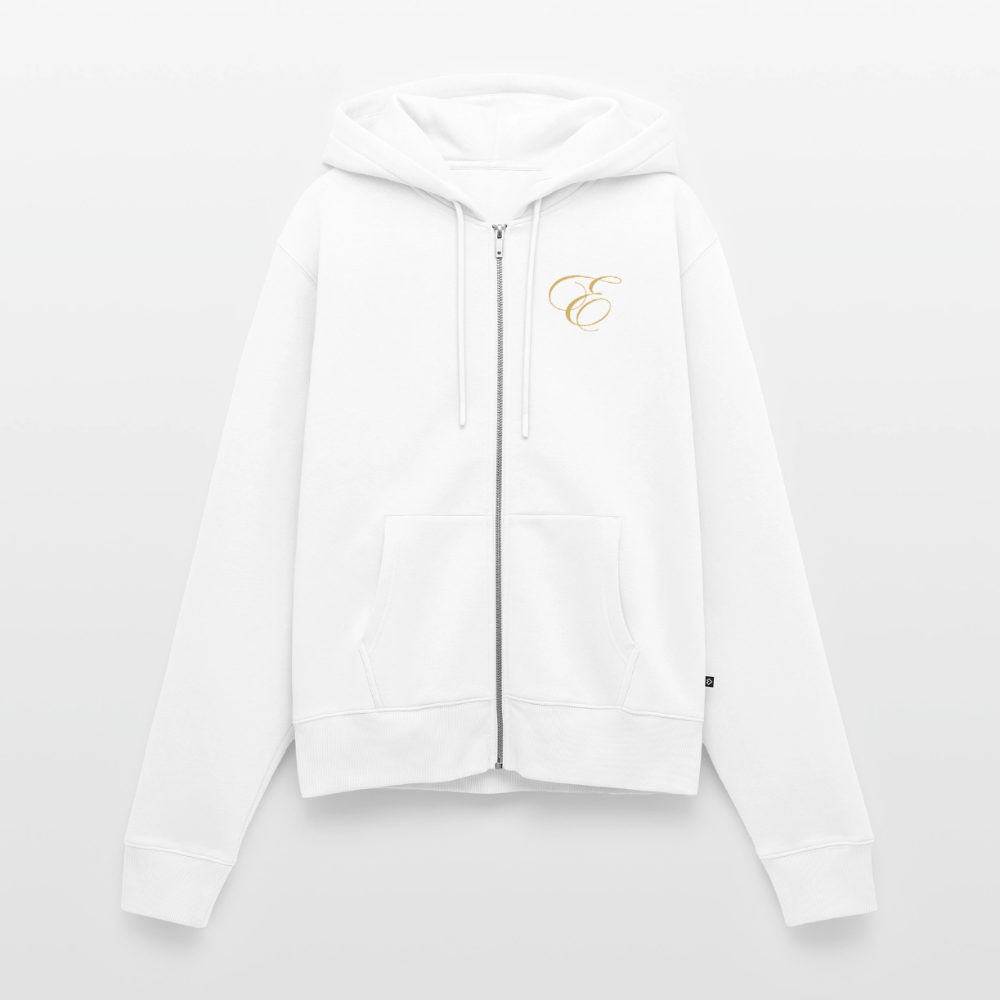 Frauen Premium Kapuzenjacke - Weiß