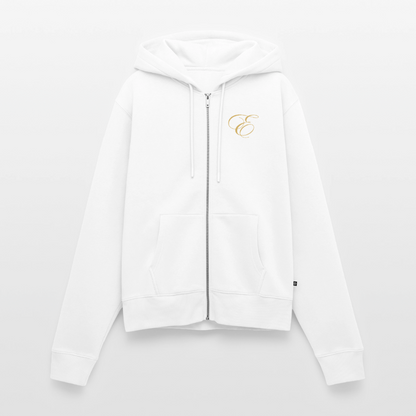 Frauen Premium Kapuzenjacke - Weiß